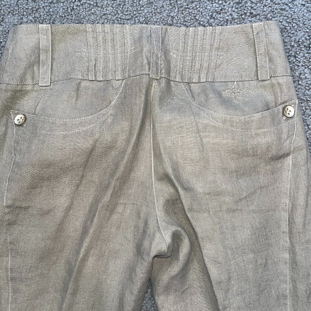 ADVENTURES DES TOILES Tribal Beaded Tapered Leg Trouser Pants Slacks - EUC - 38 - Picture 7 of 14